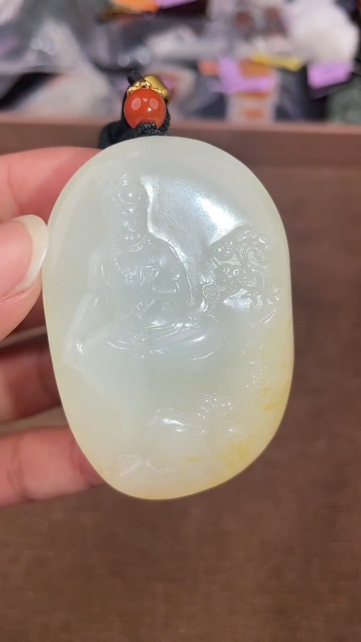 颈饰未镶嵌和田玉12.4XT多样性拍一发一54