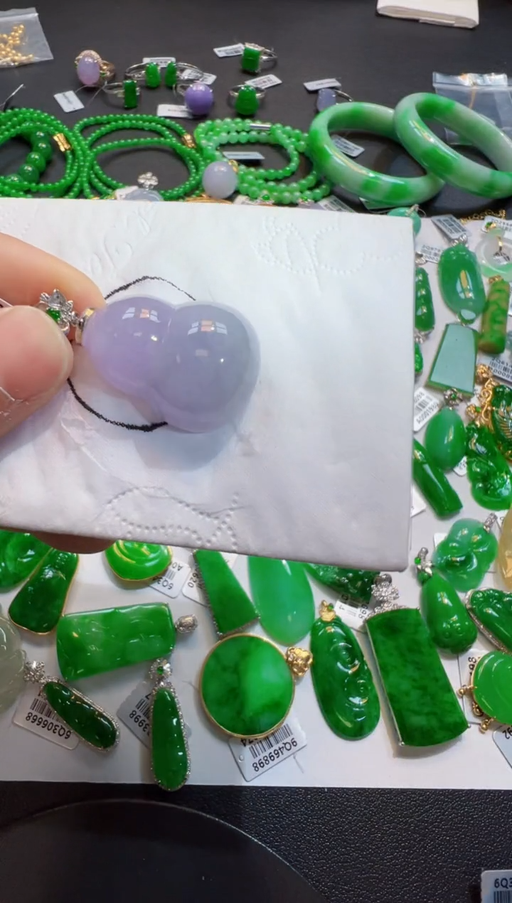 【闪购商品】定制翡翠18K金镶嵌3680元