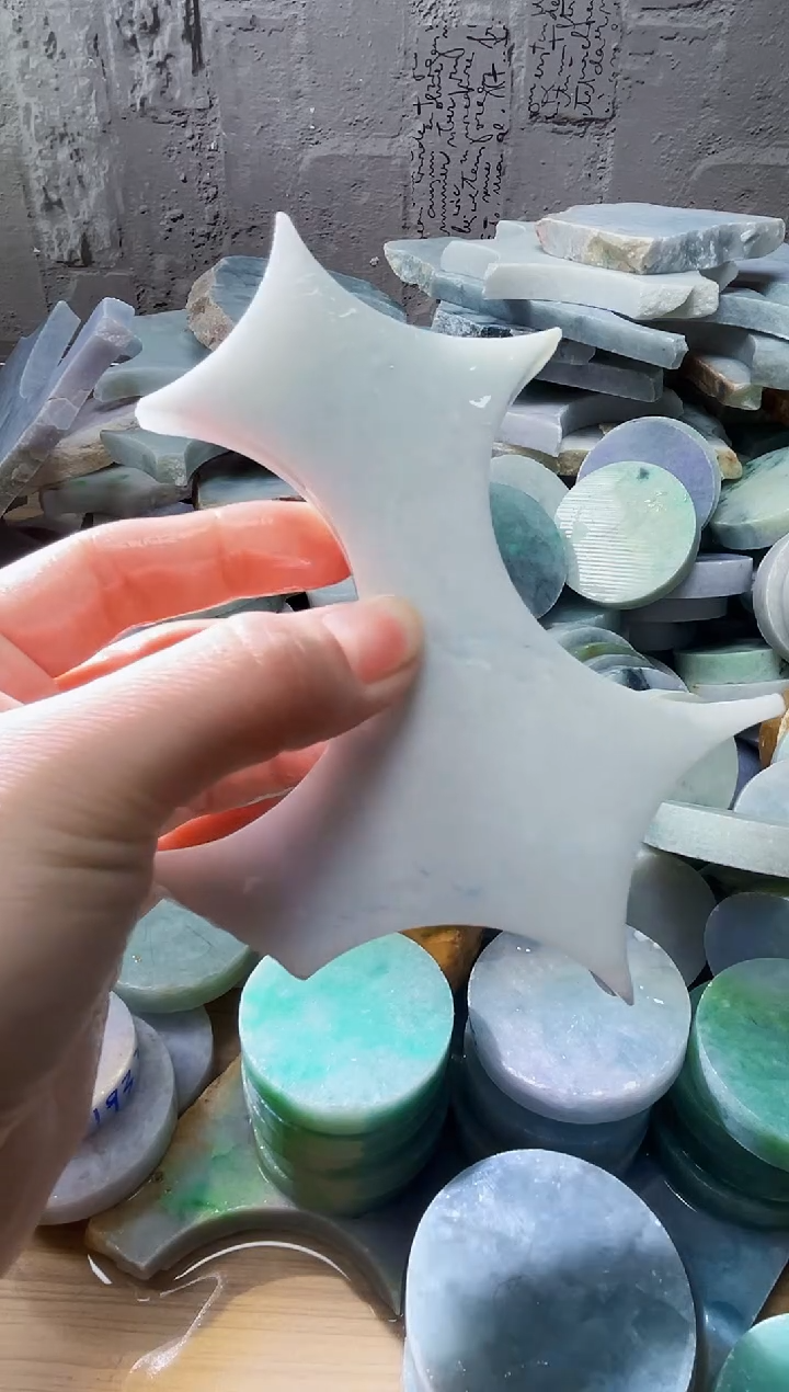 裸石翡翠天然翡翠A货石 南 309