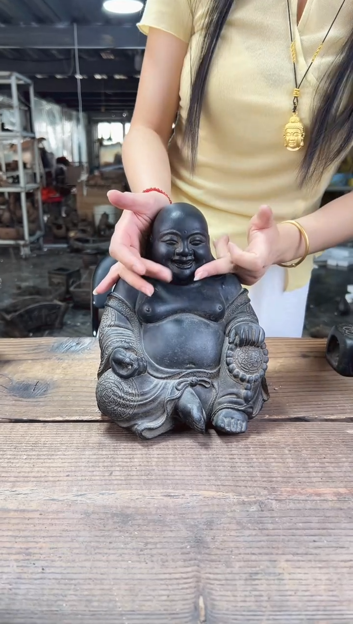 陶土【火山泥】大肚佛