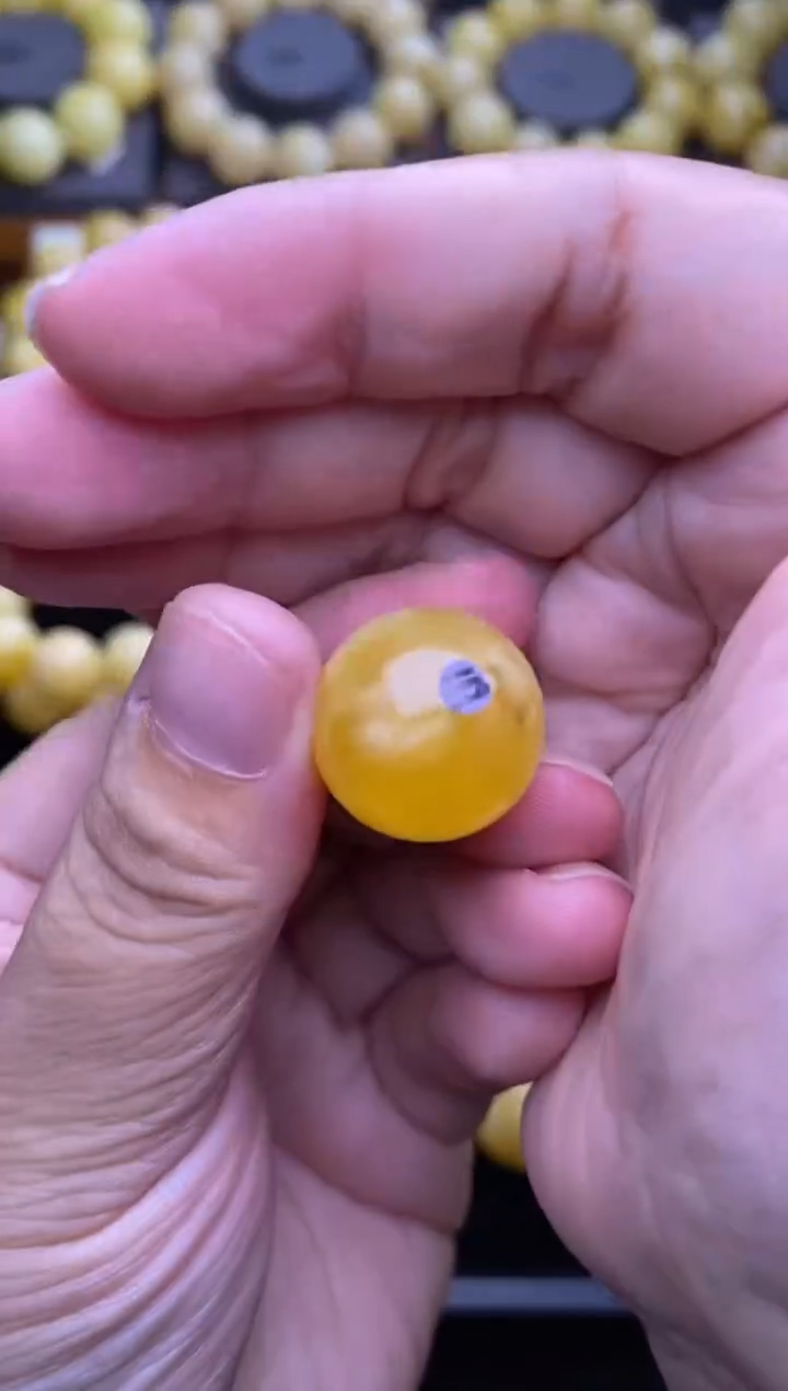 裸石琥珀未镶嵌大小姐珠宝严选125