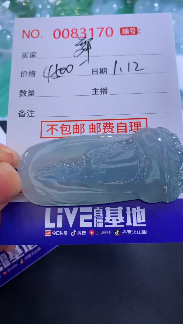 【闪购商品】翡翠颈饰未镶嵌舞