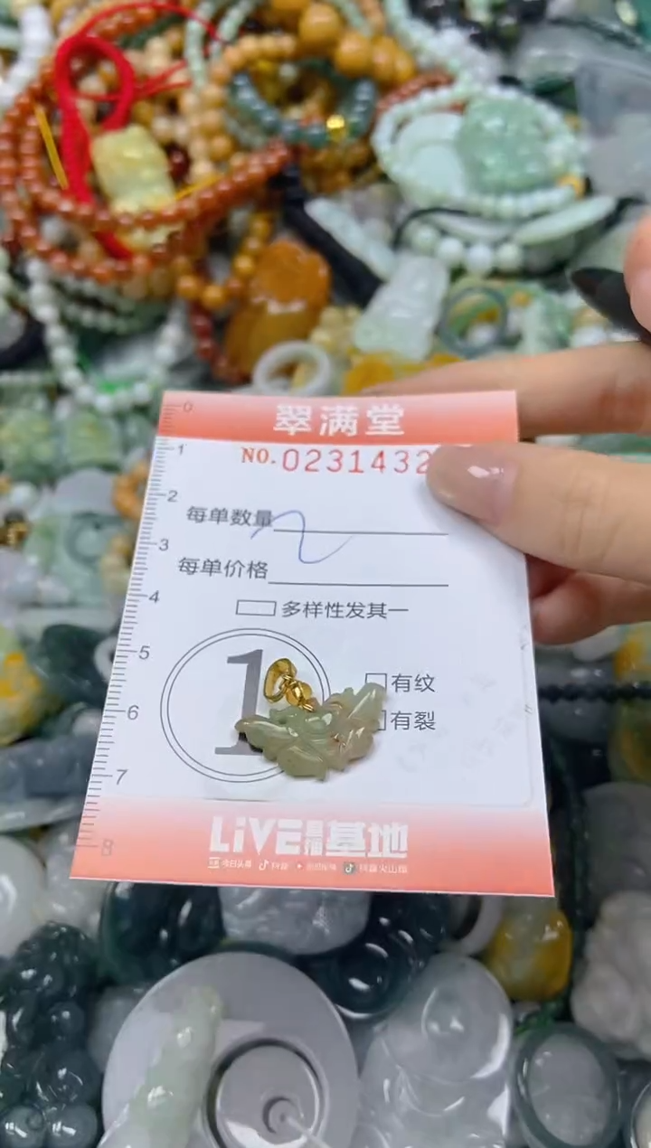 颈饰未镶嵌翡翠闪购0231432