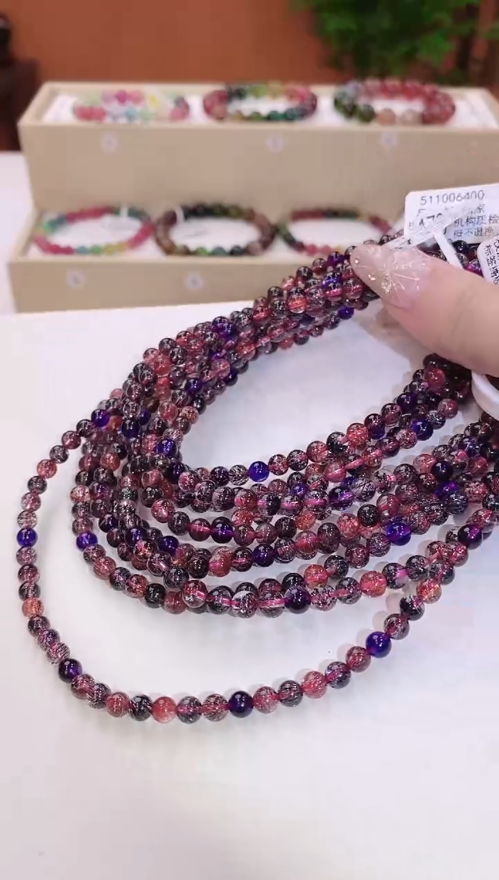 【闪购商品】水晶手链未镶嵌水晶多圈手链4*多样性发货一件