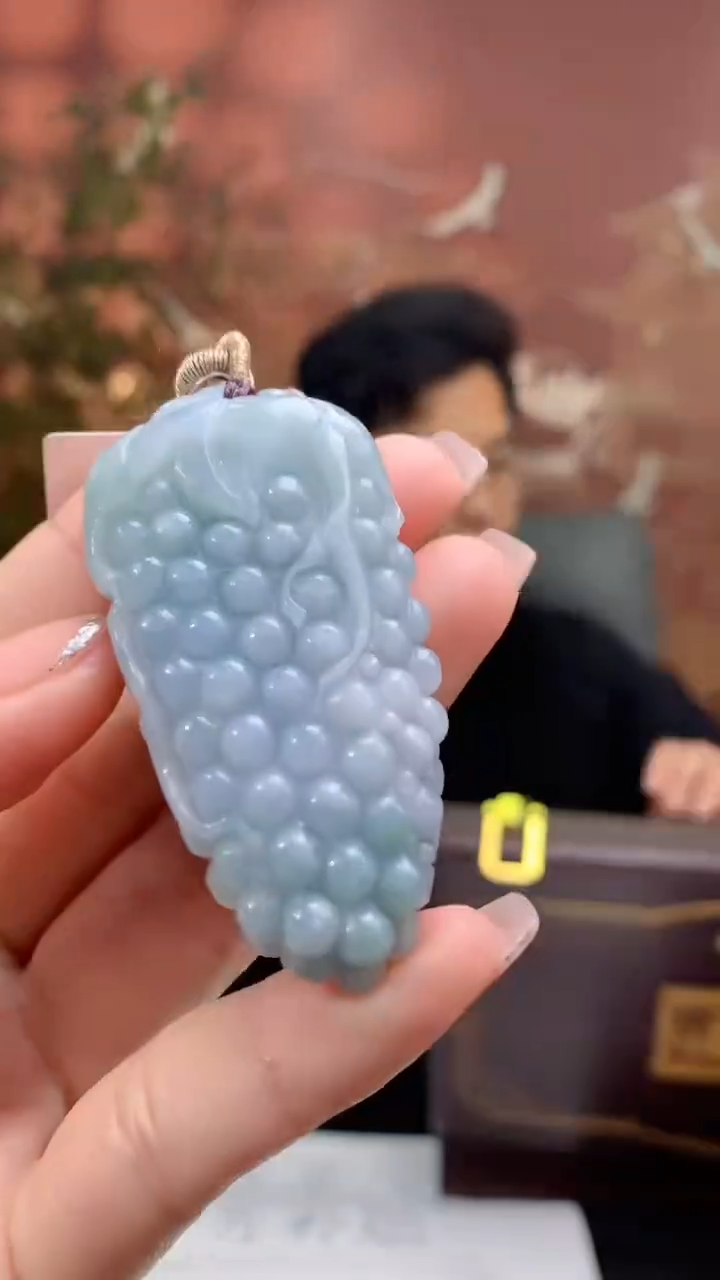 【闪购商品】定制翡翠未镶嵌1002ry-毛货挂件21