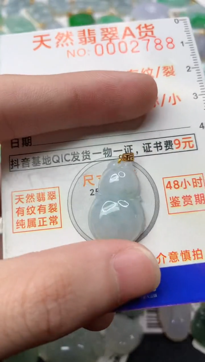 【闪购商品】翡翠颈饰18K金镶嵌1...........