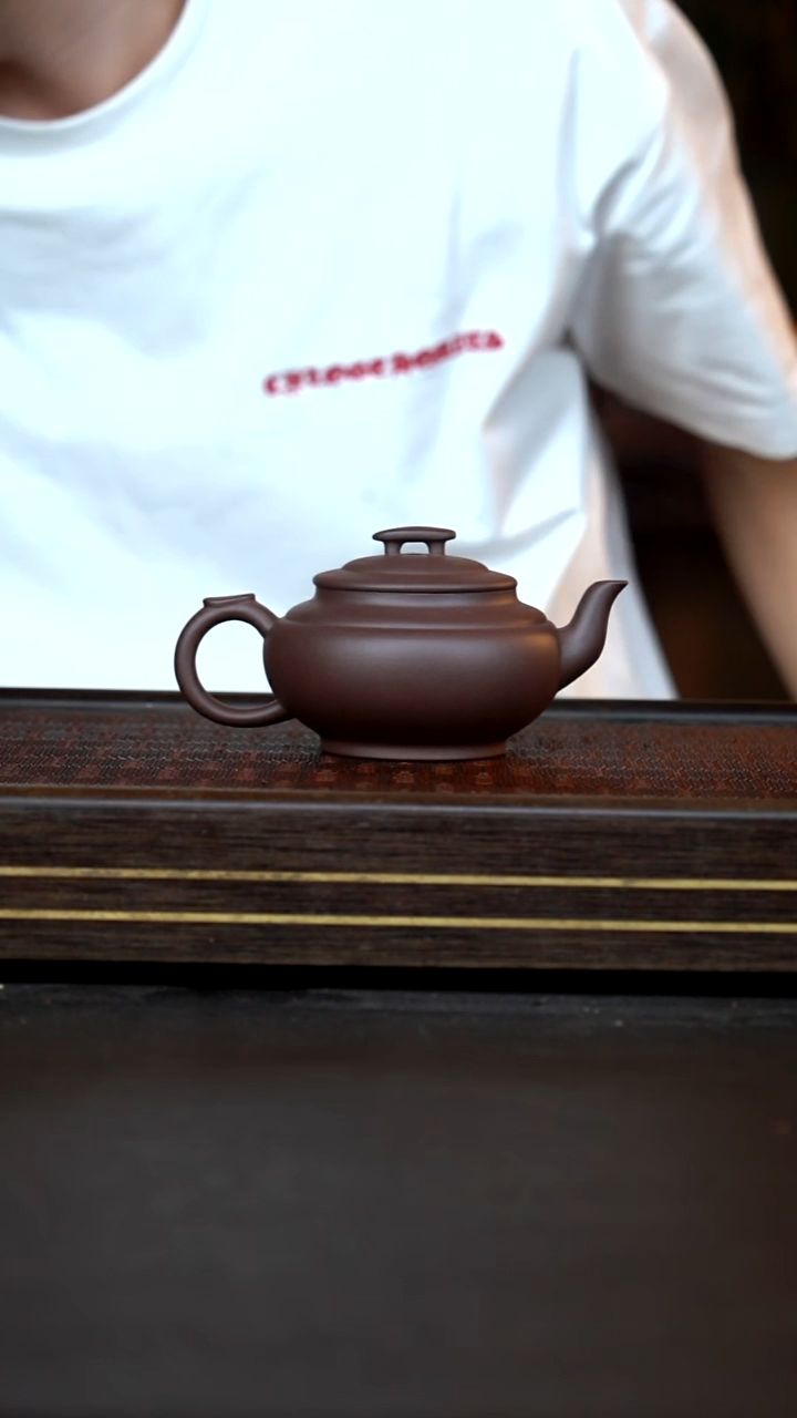 茶壶紫砂  上新桥  老紫泥  180cc