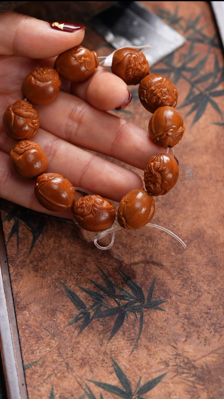 手串/手链橄榄核墨*橄榄核