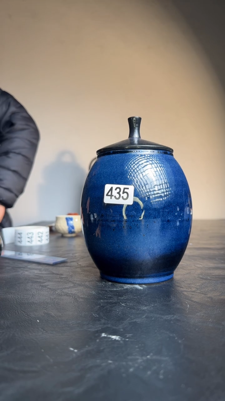 婺州龙窑烧制技艺茶叶罐（435