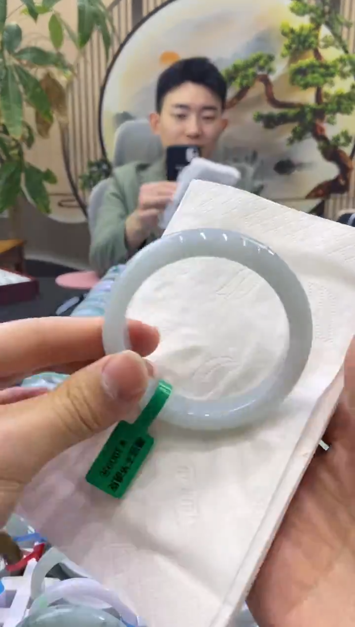未镶嵌手镯翡翠2138