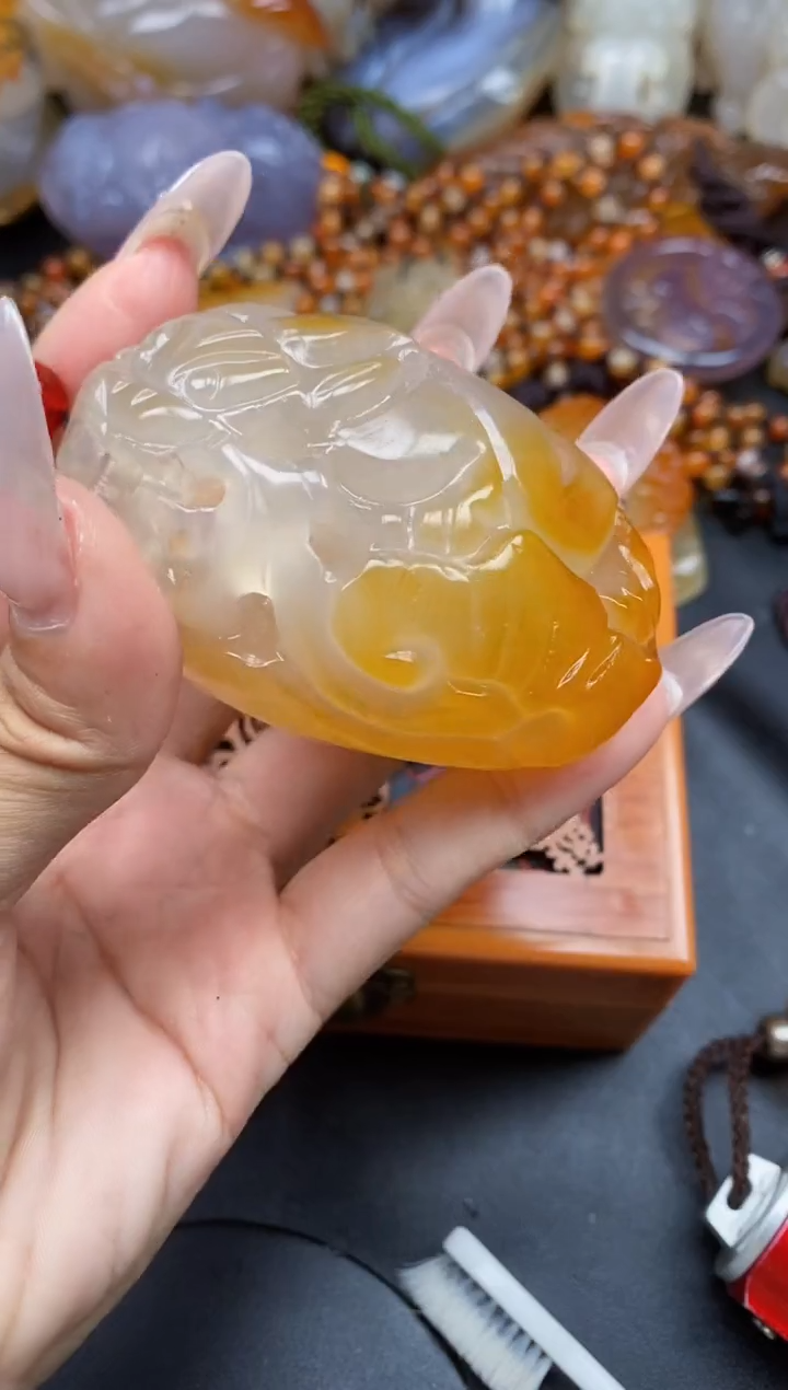 【闪购商品】玛瑙/玉髓颈饰合金ll