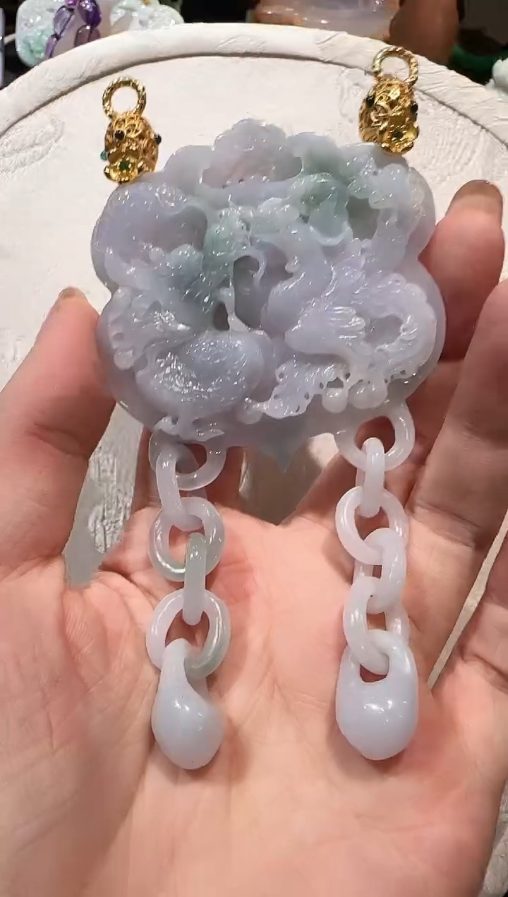 【闪购商品】翡翠颈饰未镶嵌国风