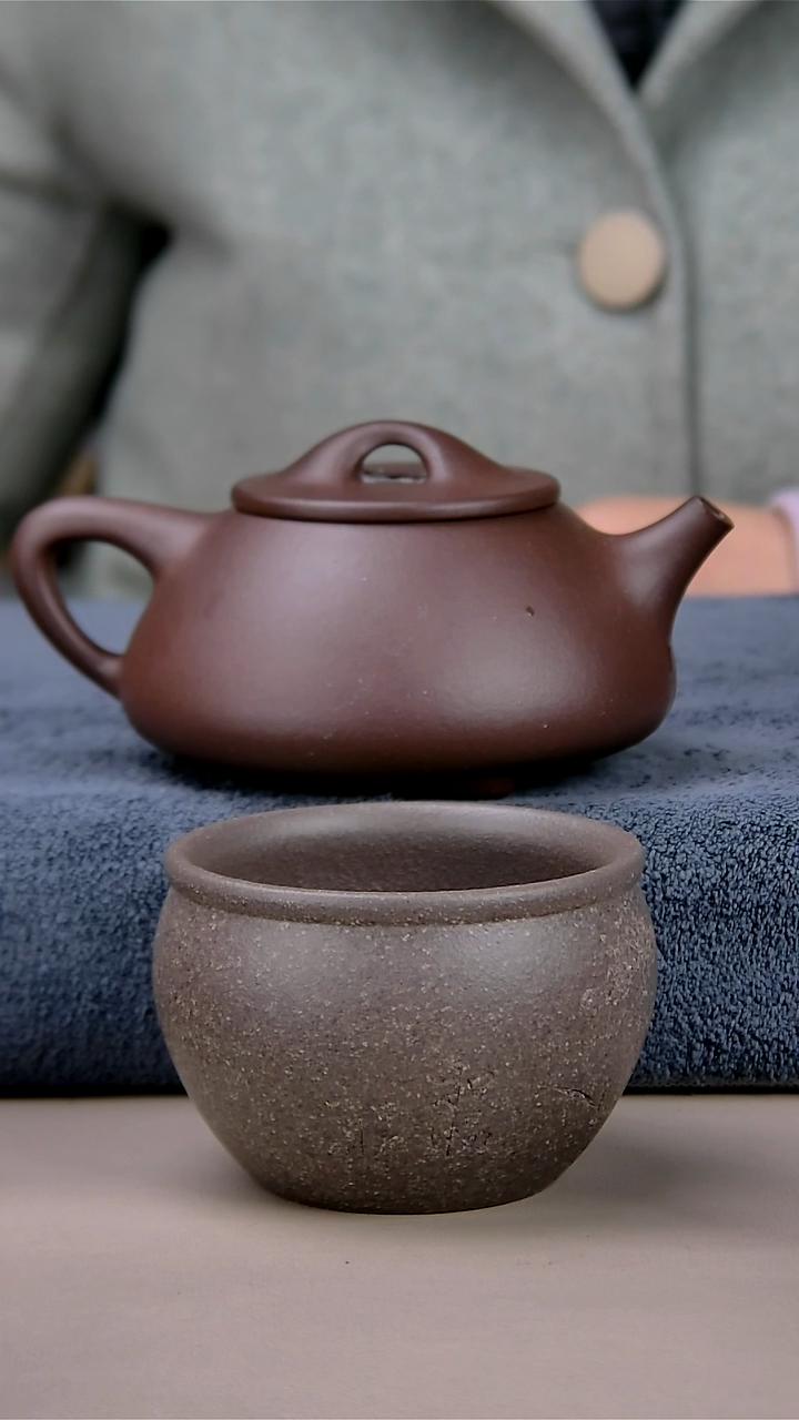 【闪购商品】紫砂茶壶250/260景周石瓢底槽清