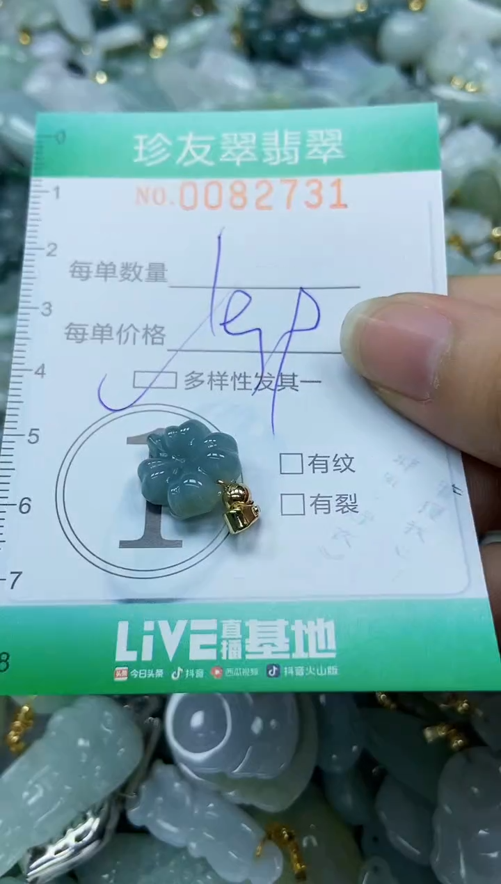 【闪购商品】翡翠颈饰未镶嵌闪购0082731多样性发其一