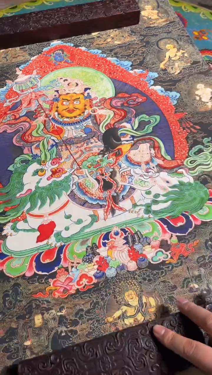 卷轴画旭旭的唐卡tk160