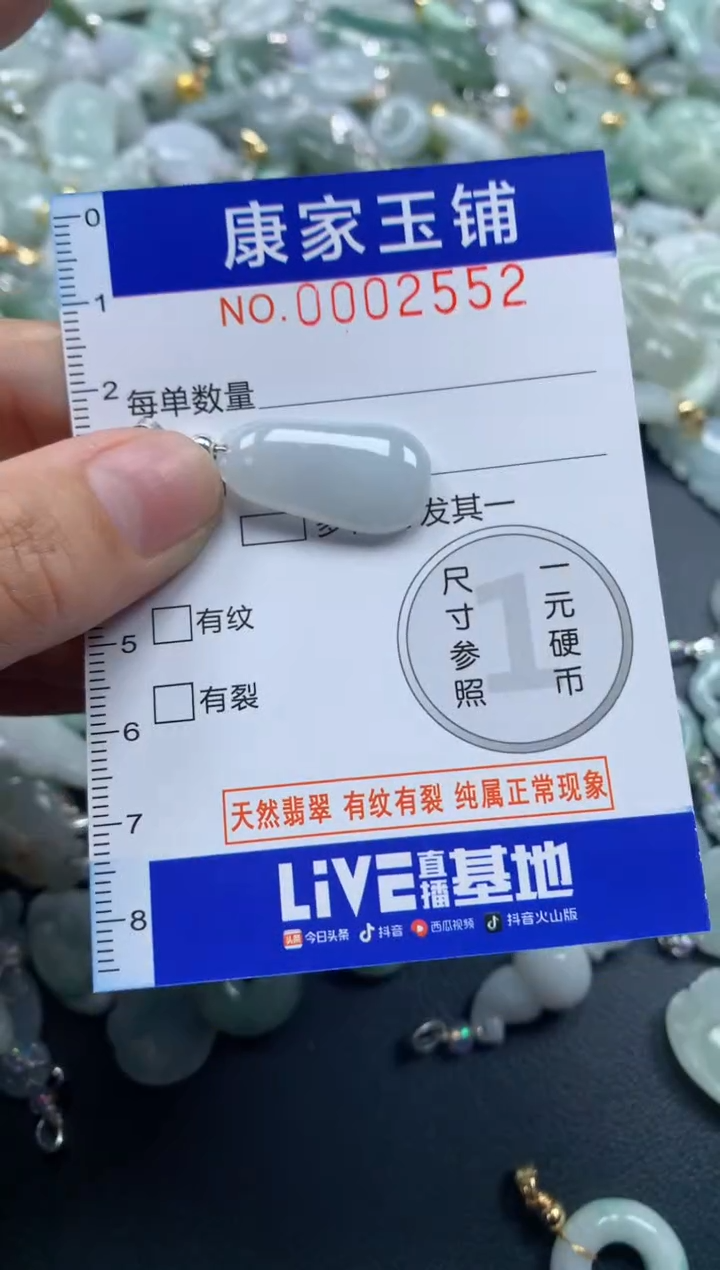 颈饰未镶嵌翡翠2552