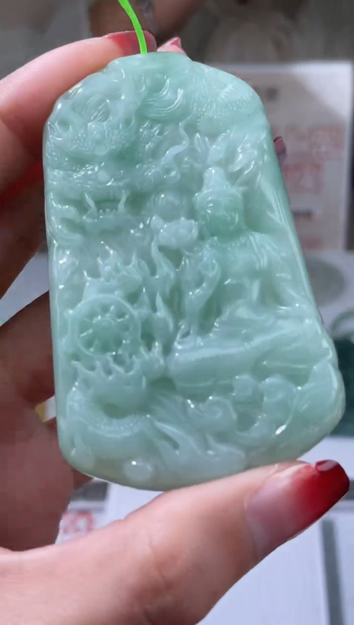 【闪购商品】定制翡翠未镶嵌不退不换CMH1件-A