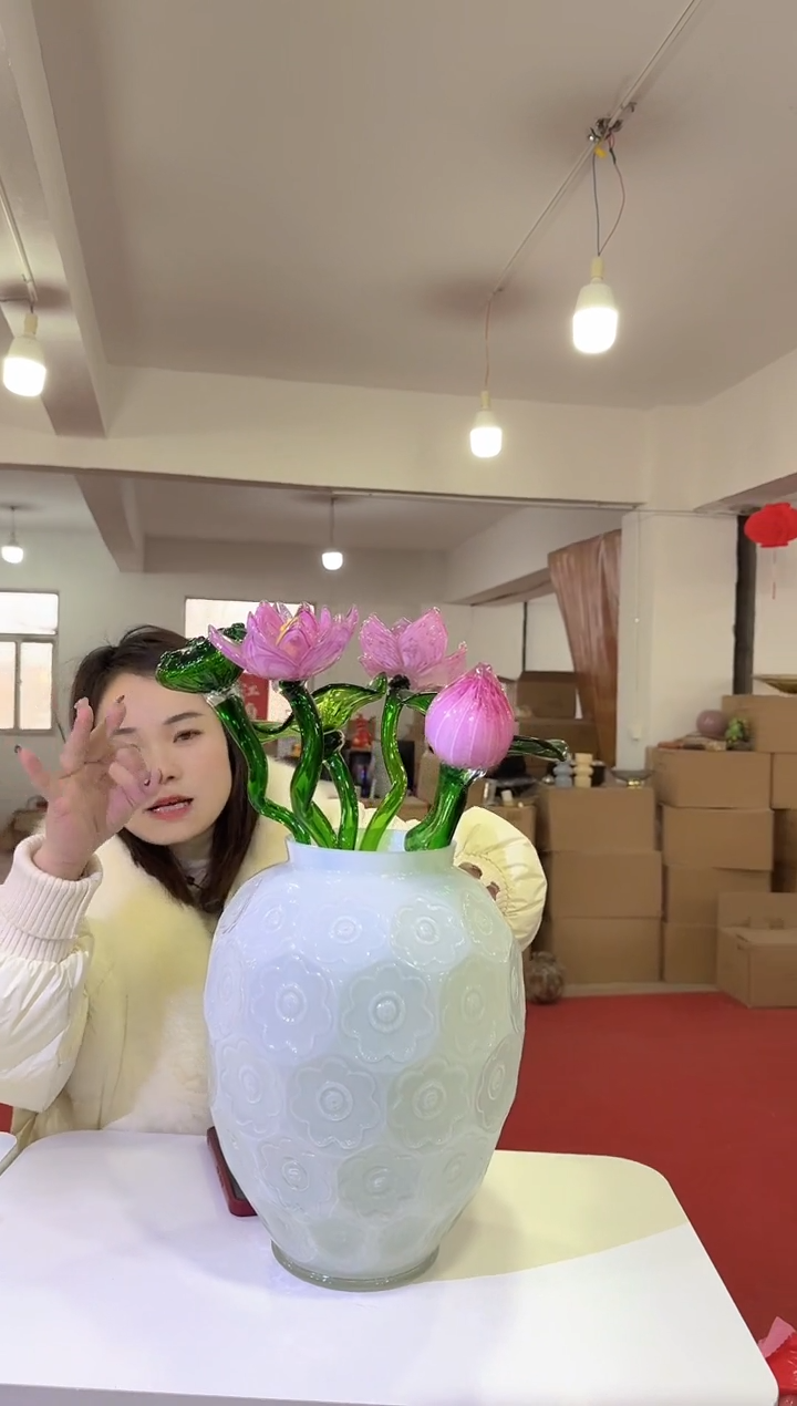 【闪购商品】琉璃荷花六只