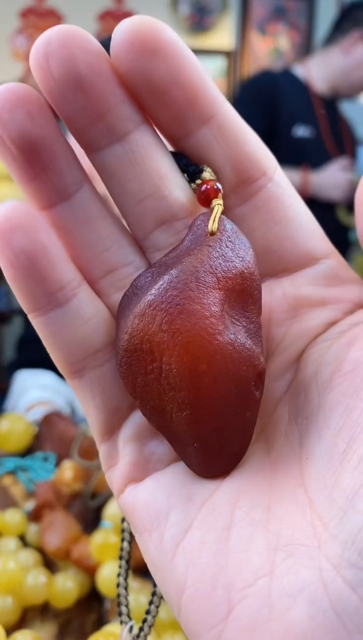 【闪购商品】琥珀颈饰未镶嵌吊坠