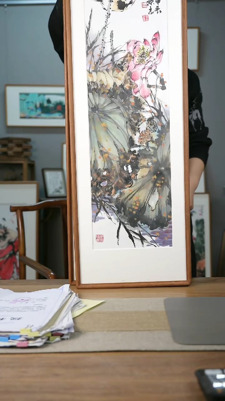 【闪购商品】书法协会会员老师带框作品-