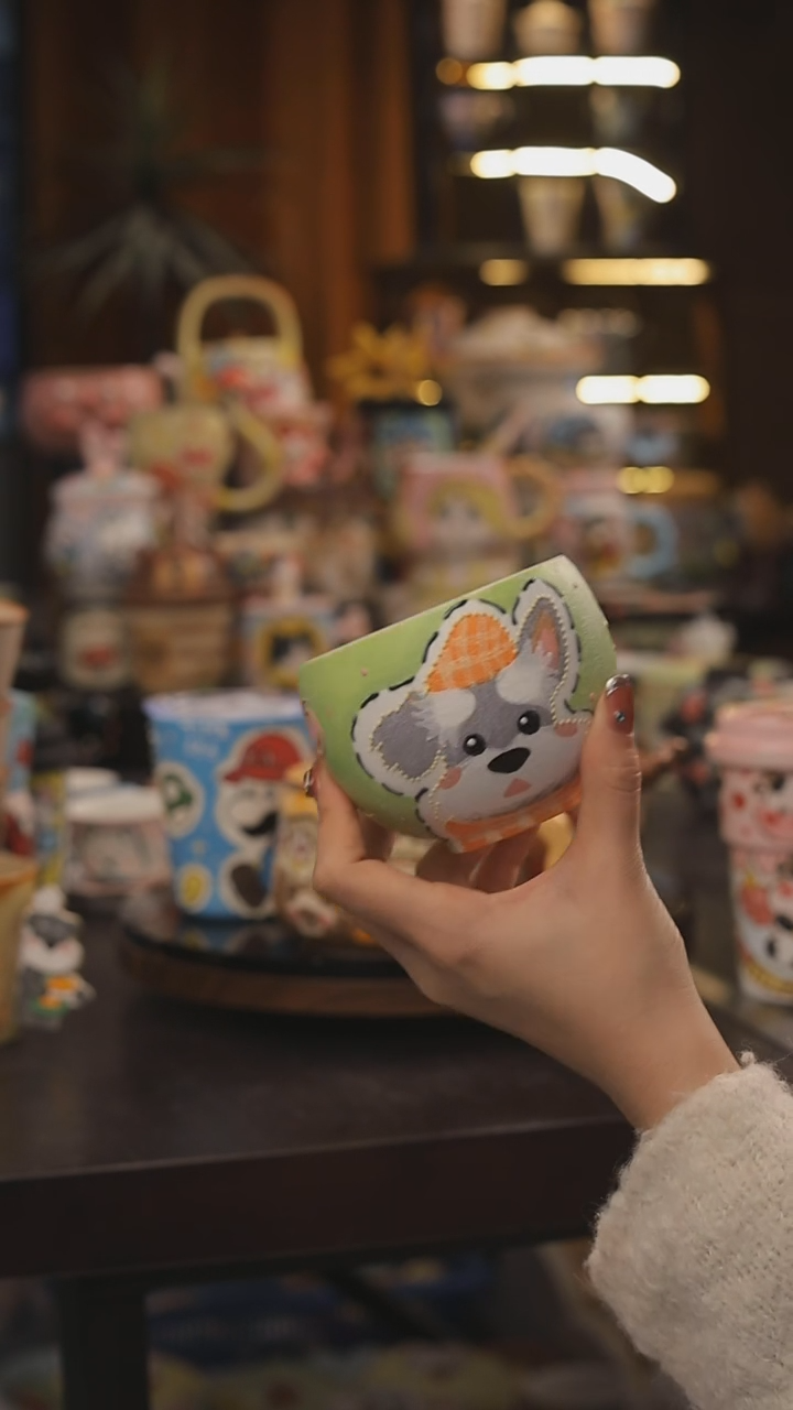 景德镇釉下彩绘设计师款式陶瓷