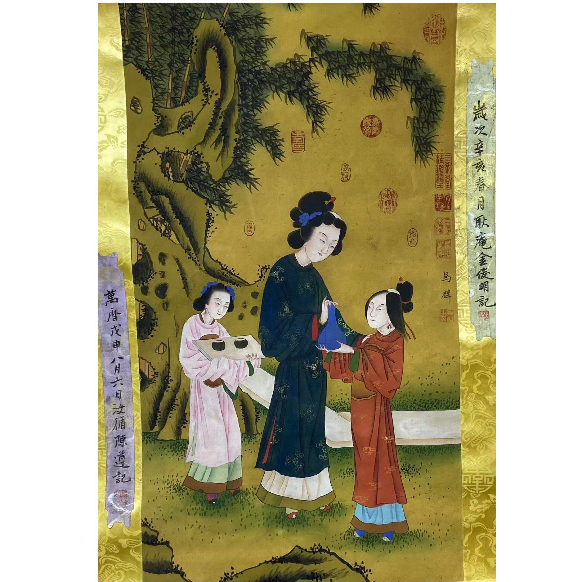 马L 人物立轴100 50 4.5平尺