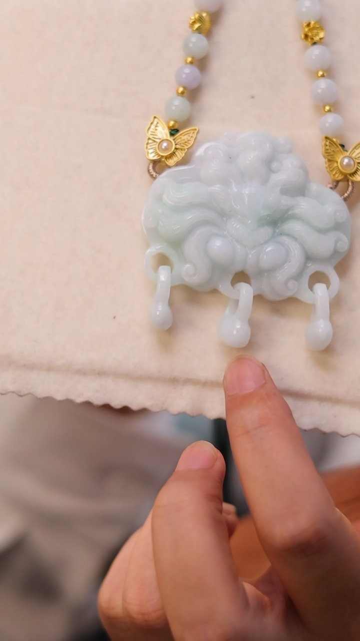 【闪购商品】翡翠颈饰未镶嵌24小时内发货质保A货