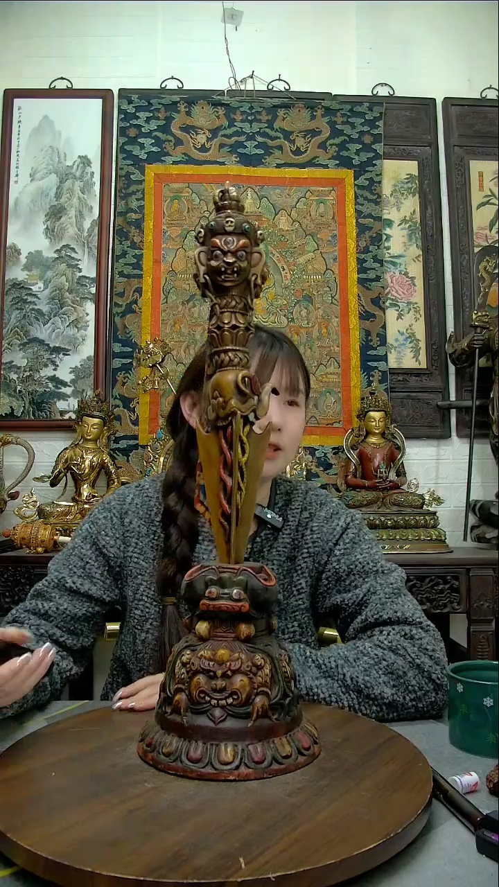 【闪购商品】铜像造像收藏造像