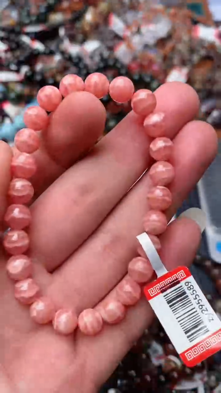 【闪购商品】菱锰矿（红纹石）手链未镶嵌418天然