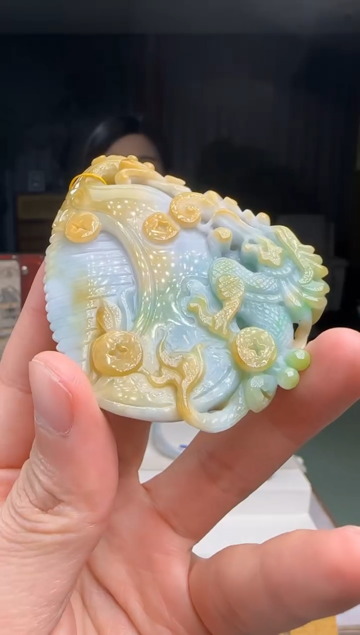 【闪购商品】翡翠吊坠(不含链)未镶嵌DY@@960Q3J151Q3J151