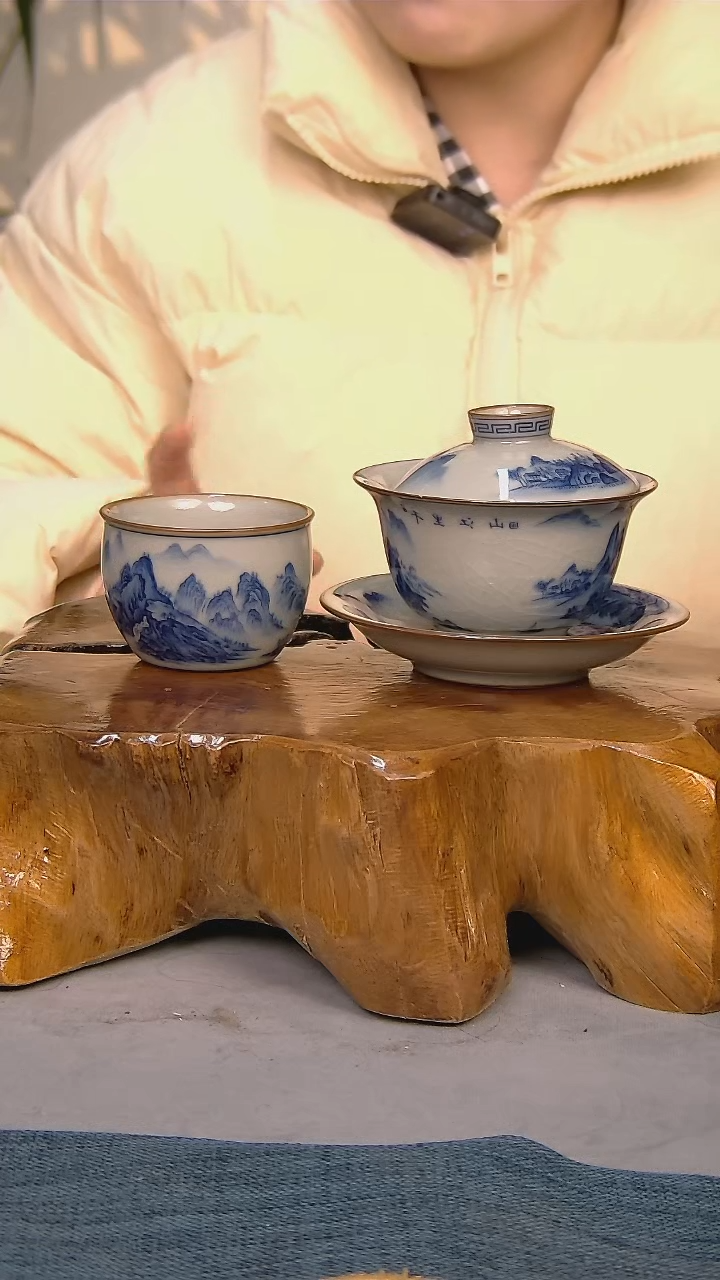 【闪购商品】简装家用款2件套 陶瓷家用茶具系列