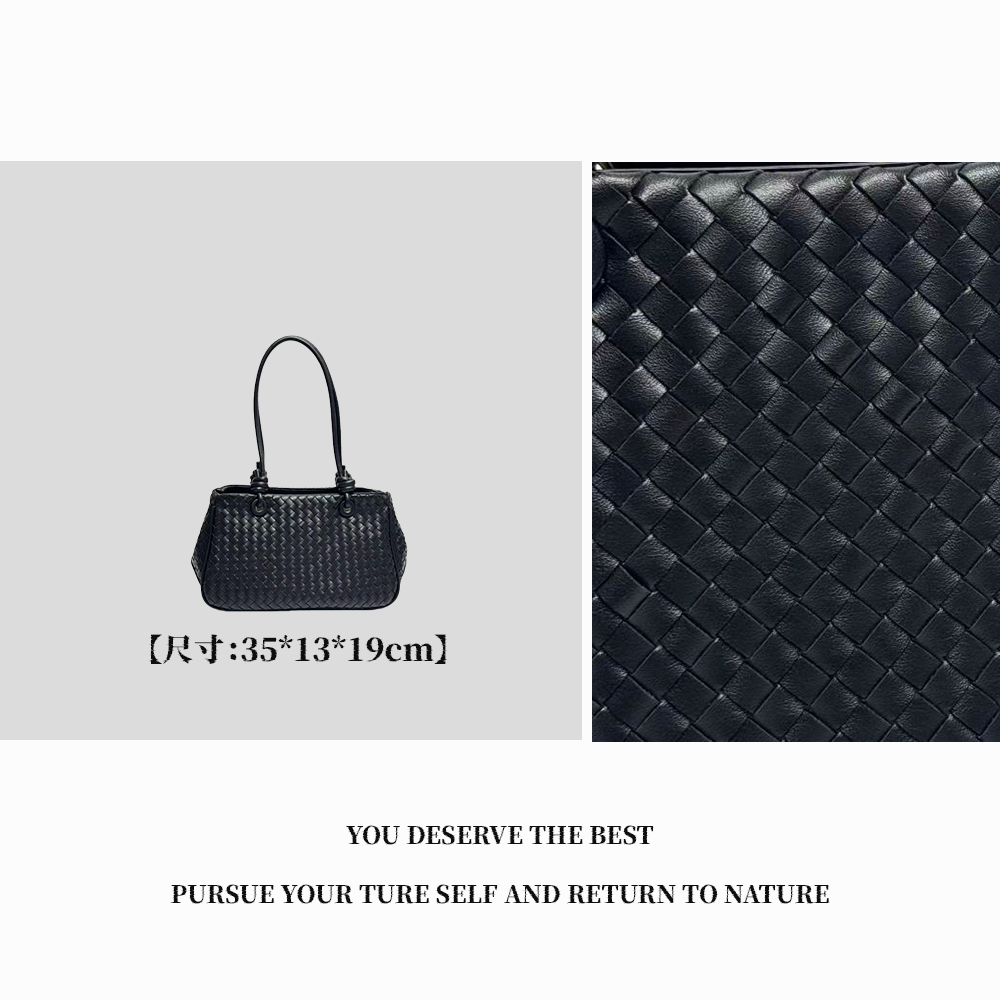 【特特甄选】XKY-1253-黑色腋下简约百搭斜跨轻奢洋气