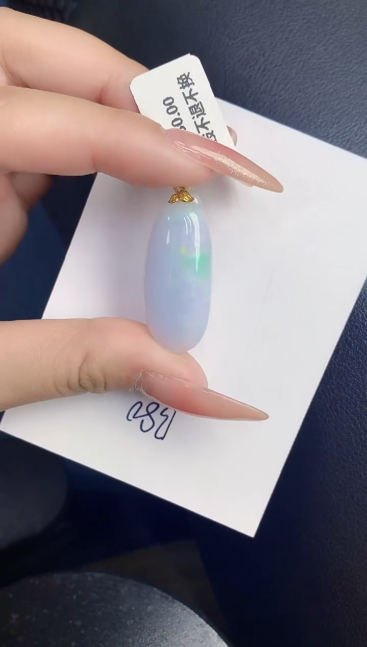 【闪购商品】翡翠颈饰18K金镶嵌000000000