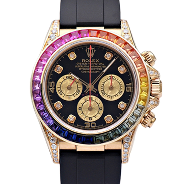 99新 Rolex/劳力士 老佛爷/劳力士16518后盘后钻/自动/单表/40mm