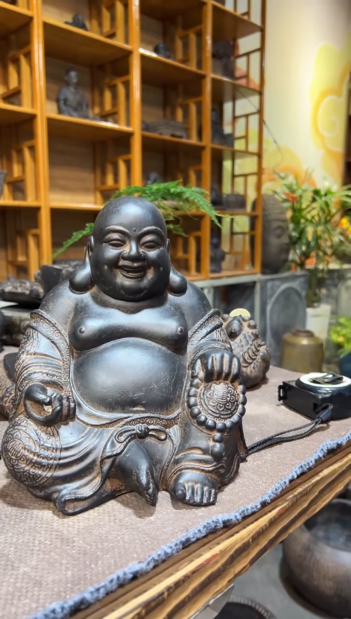 陶土【火山泥】大肚佛