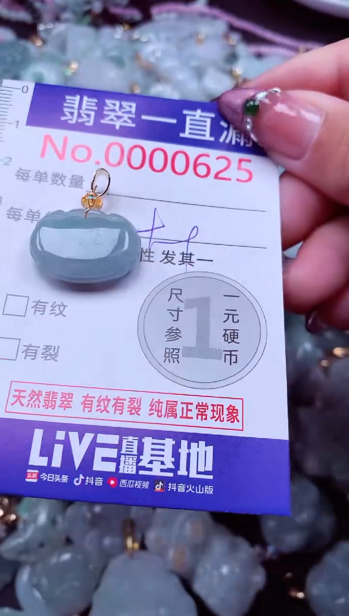 颈饰未镶嵌翡翠625