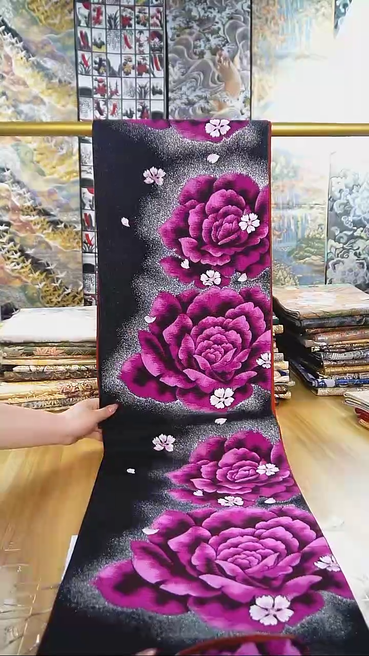 【闪购商品】织绣织锦101六通细密织花卉