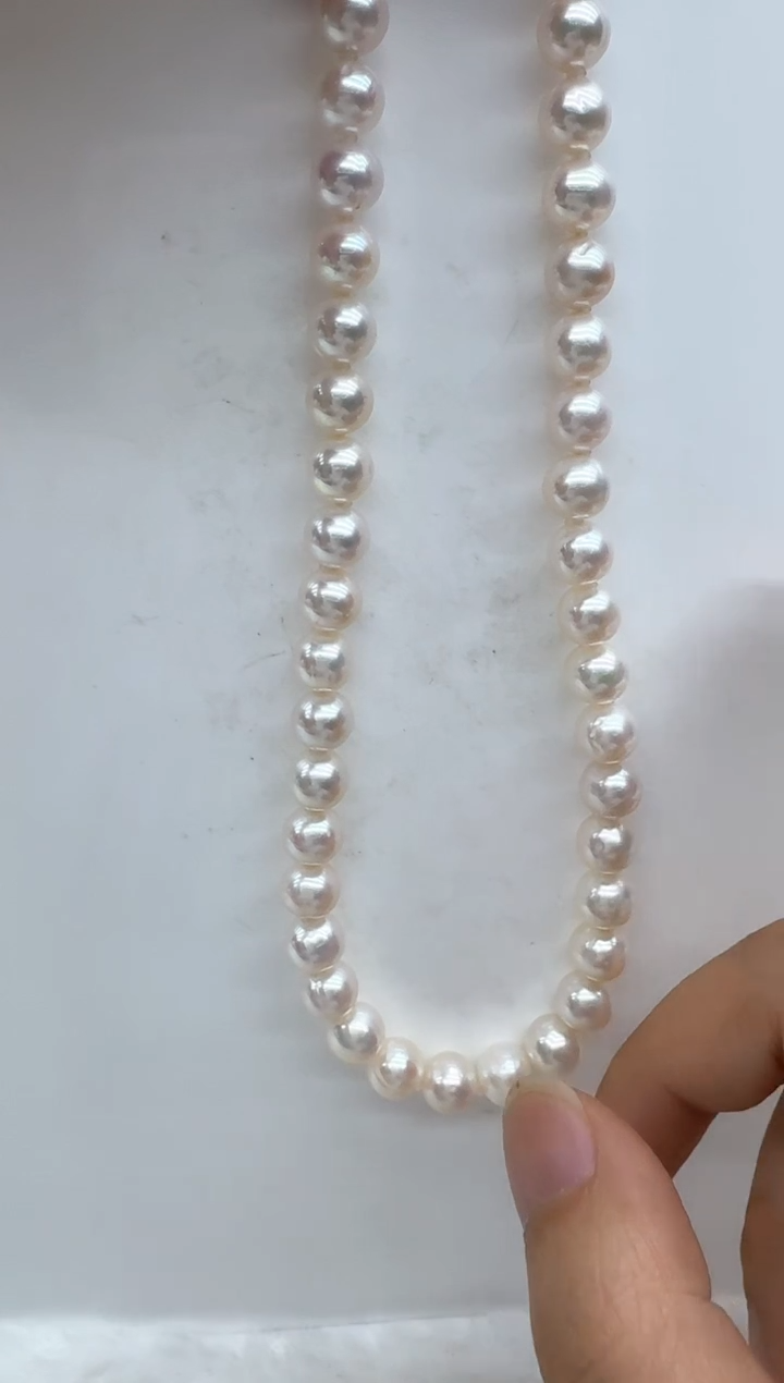 【闪购商品】淡水珍珠颈饰银S925镶嵌清货