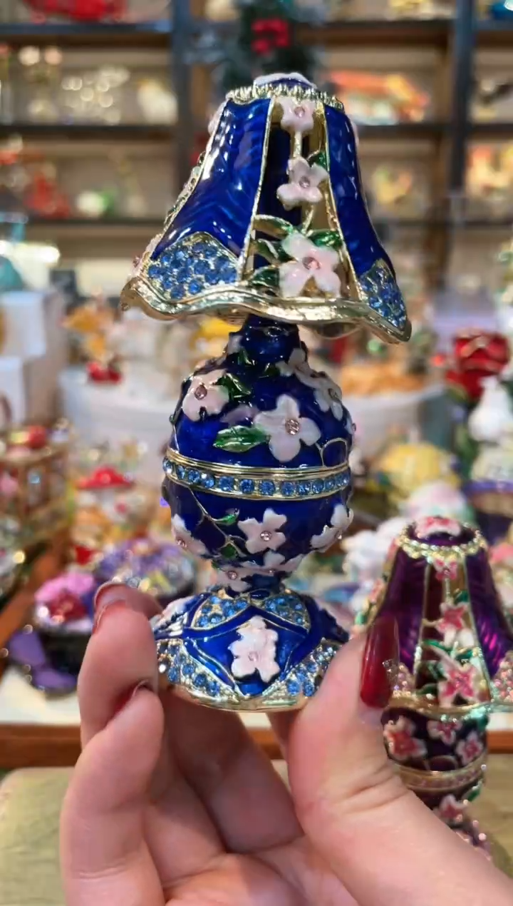 【闪购商品】珐琅彩首饰收纳盒