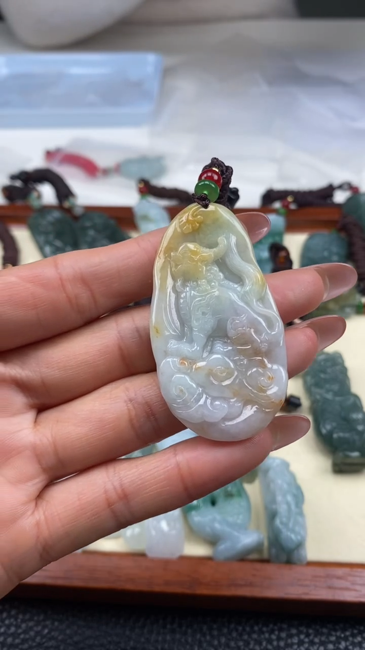 【闪购商品】翡翠挂件未镶嵌天然A货翡翠