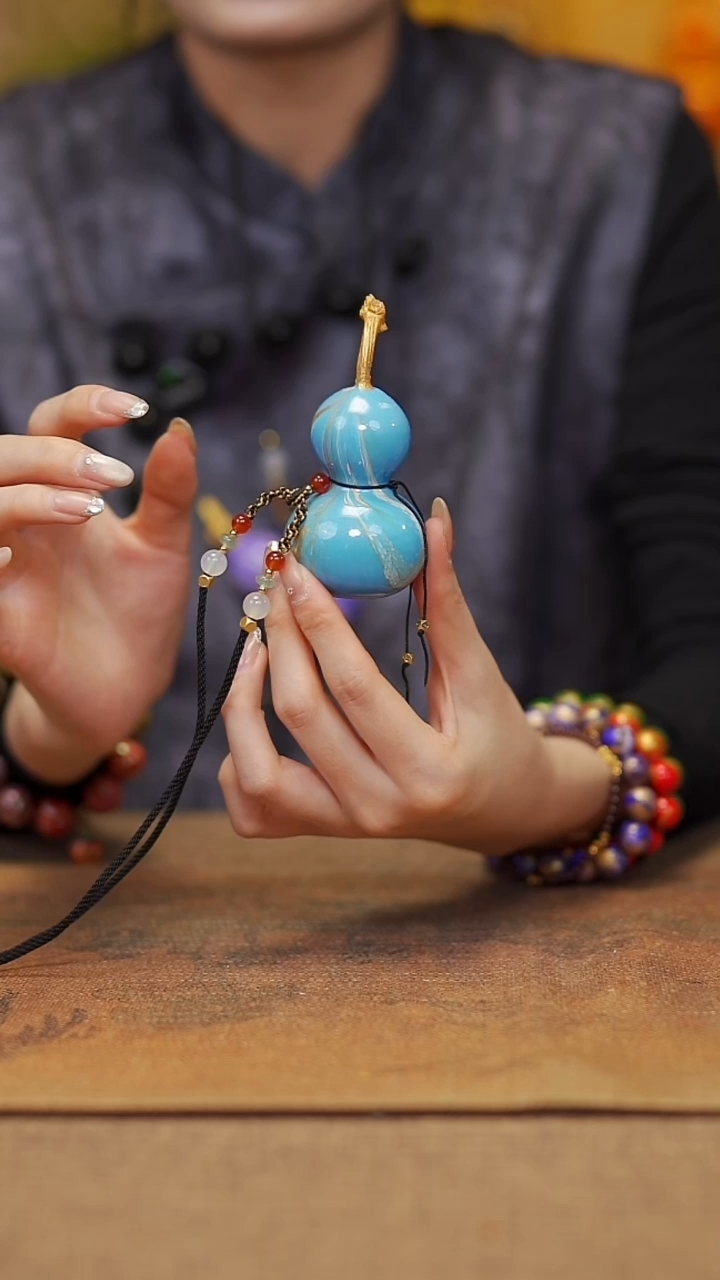 【闪购商品】534宴禾堂大漆脖挂葫芦68