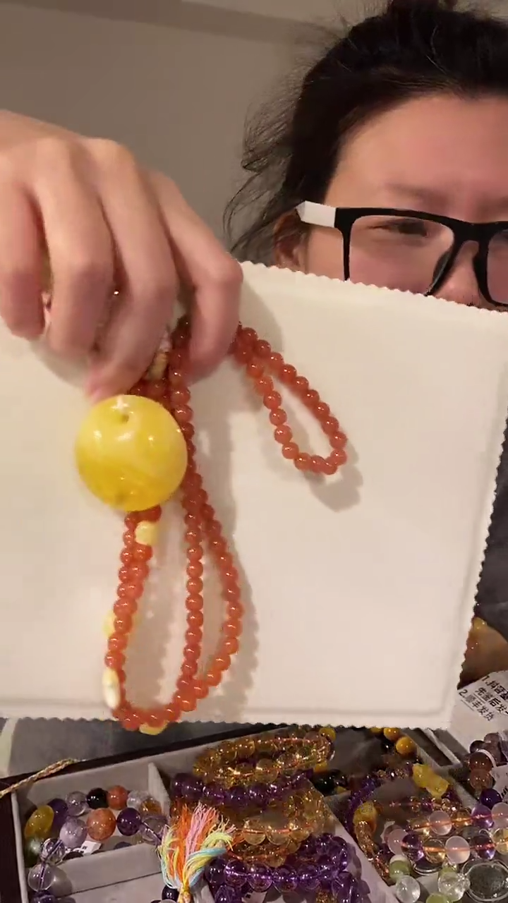 【闪购商品】琥珀手链未镶嵌公主扣