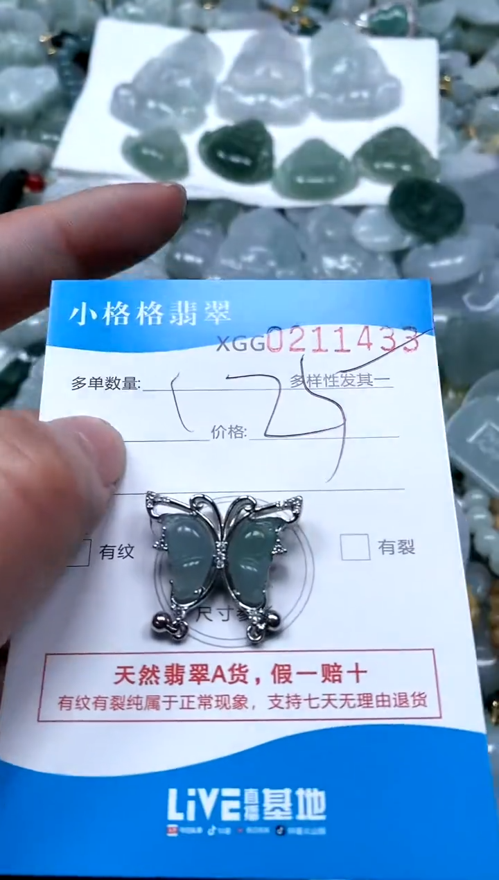 【闪购商品】翡翠颈饰未镶嵌闪购商品0211433