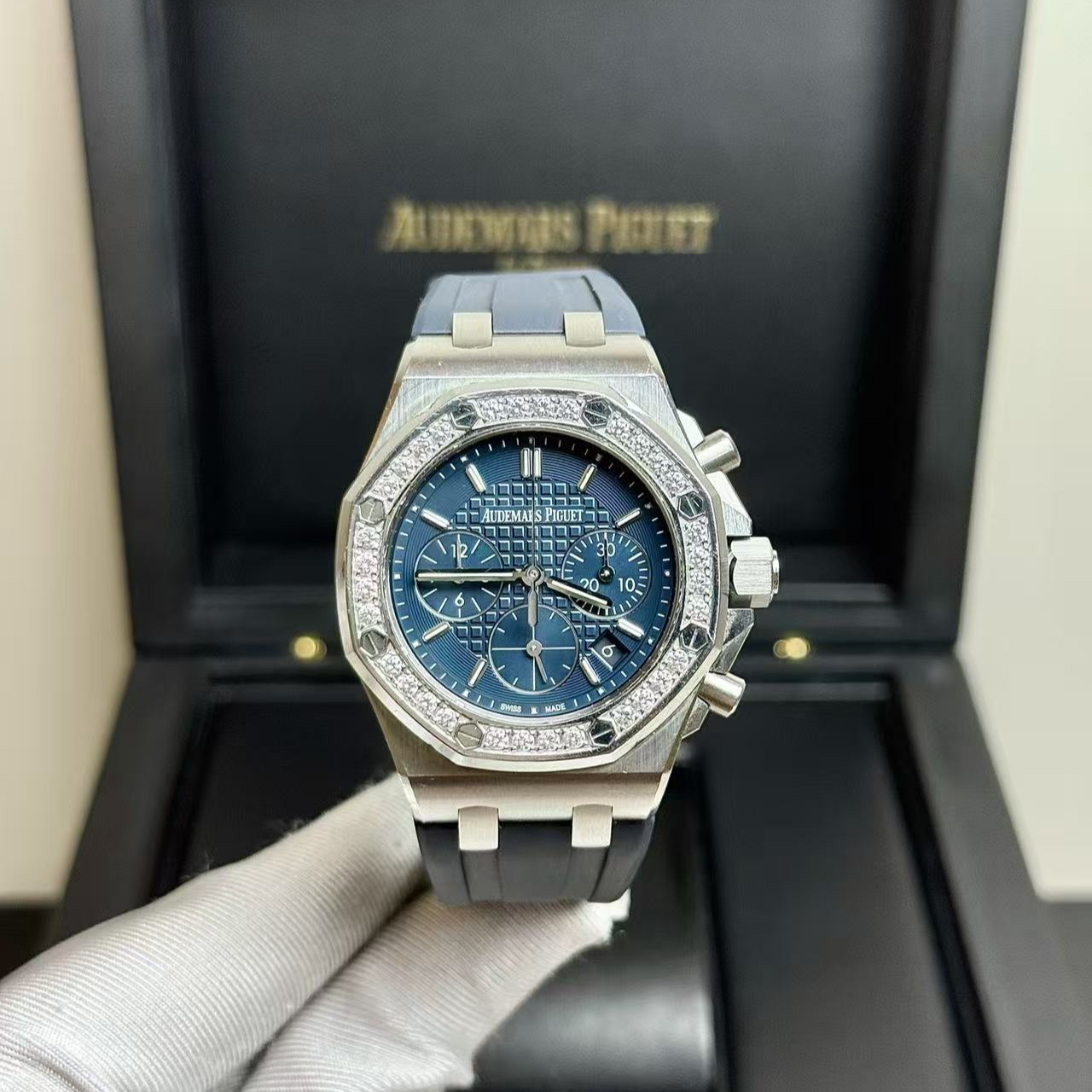 99新 Audemars Piguet/爱彼 哈奢馆/潮人/离岸/26231/原钻/19全套