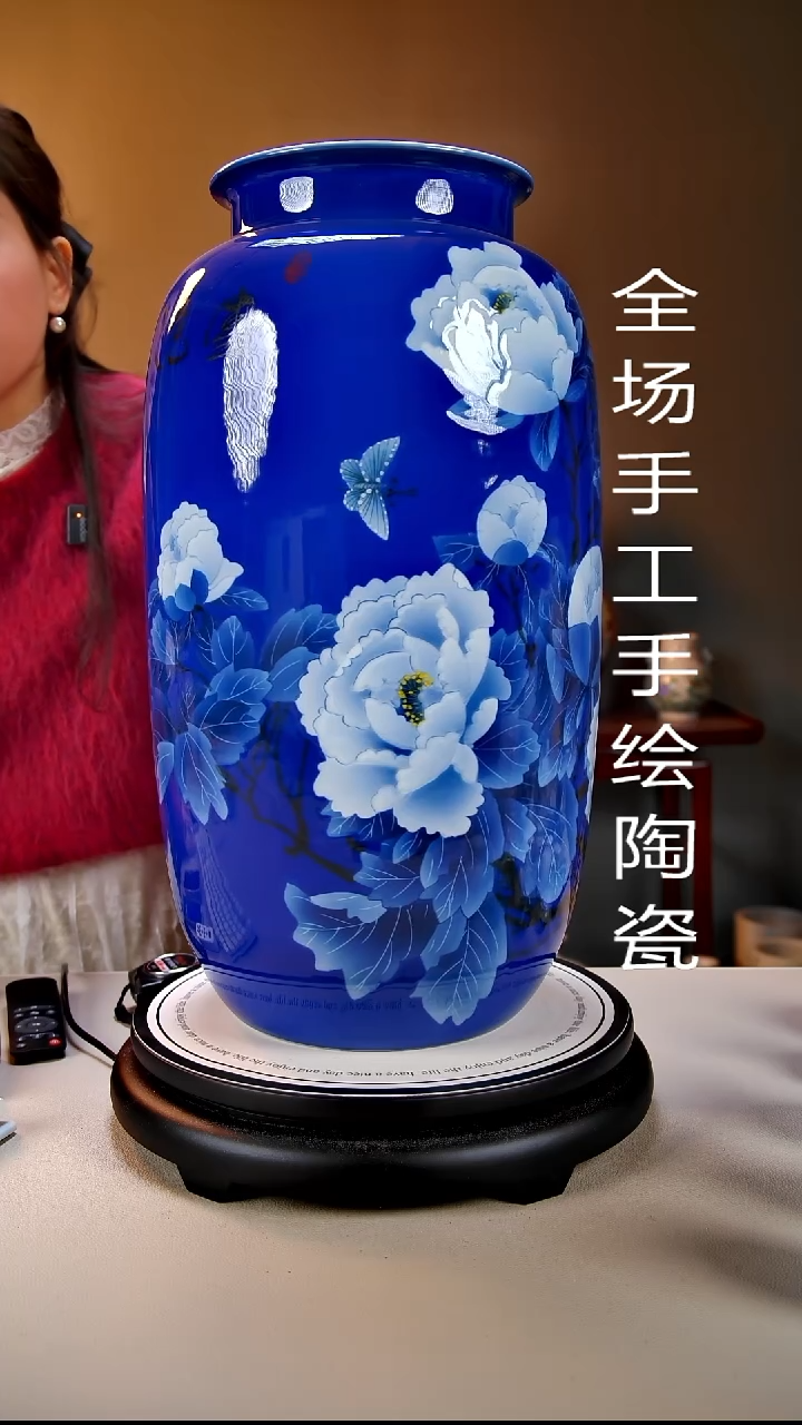 摆件陶景德镇手绘陶瓷