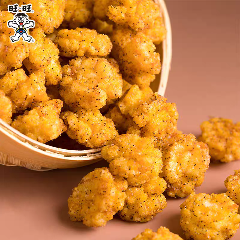 旺旺小小酥原味葱香鸡肉味小饼干60g解馋充饥休闲零食膨化食品