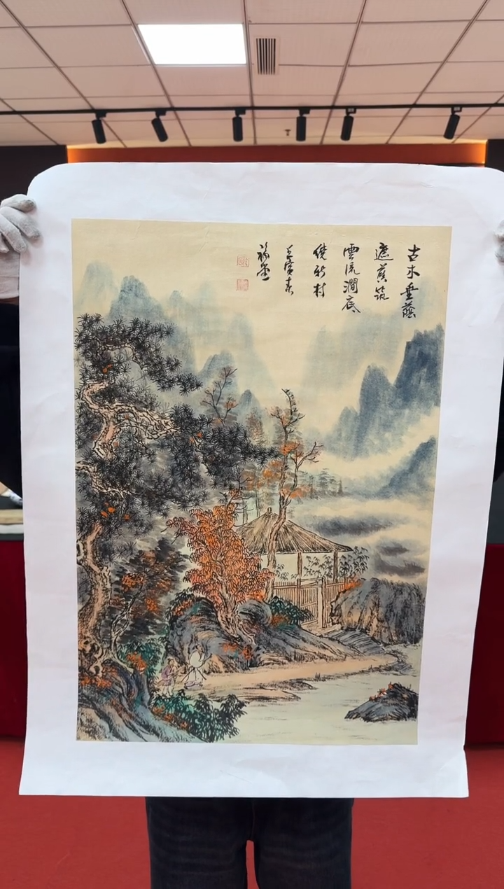 国画湖社画会/谢福堂-12-12-53