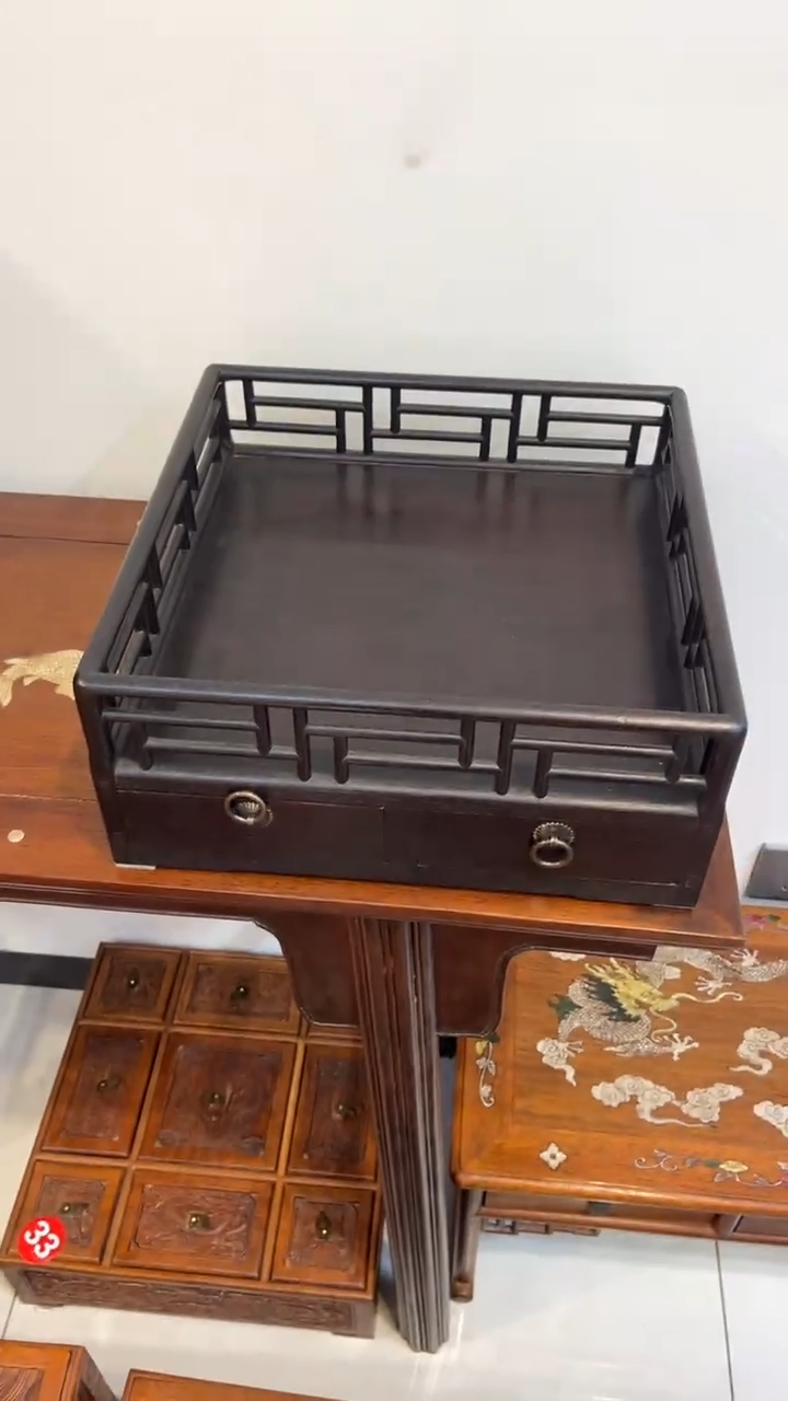 【闪购商品】木紫檀都承盘都承盘