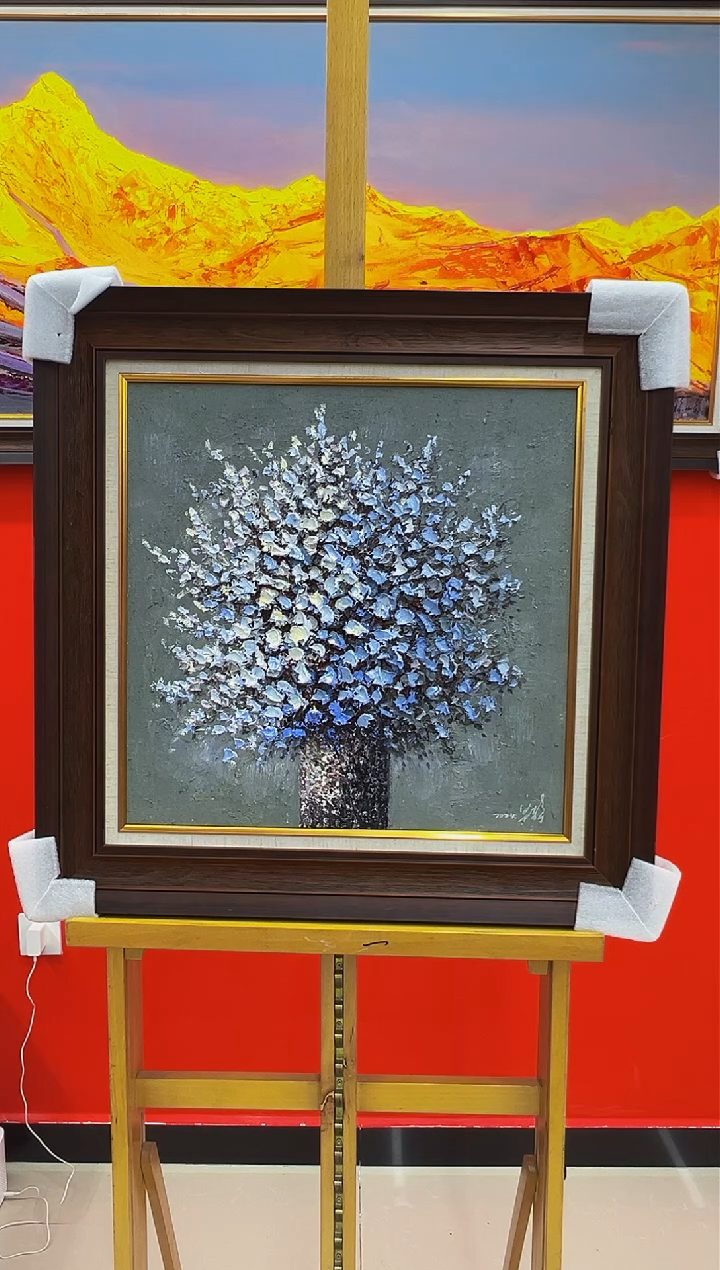 【闪购商品】绘画梁静-50x50-油画作品