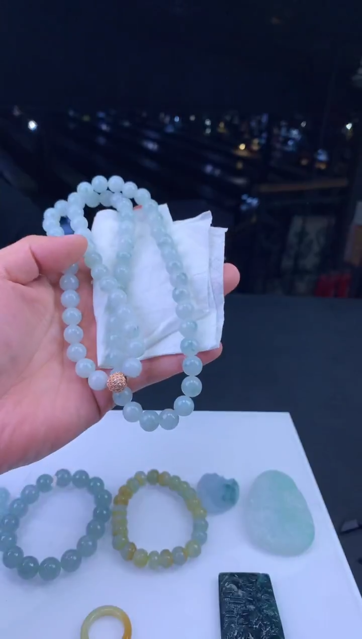 未镶嵌定制翡翠花*-52185